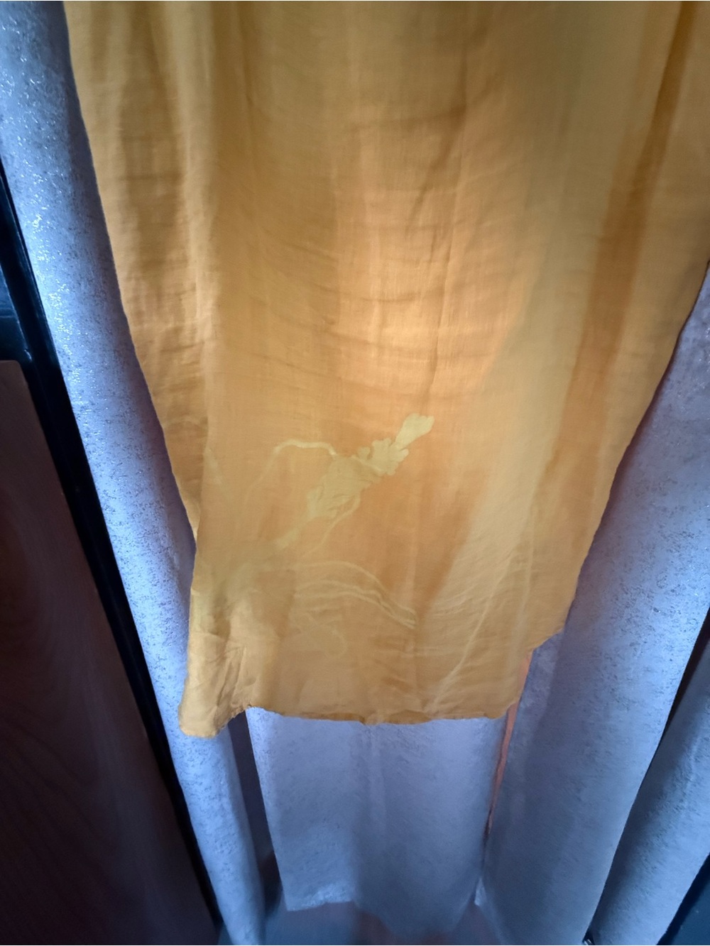 Kealopiko Mustard Yellow Dress with Flowers - Picture 5 of 6